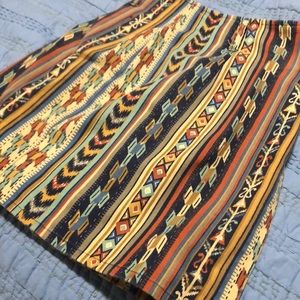 Vintage cowgirl NAVAJO NFR SKIRT